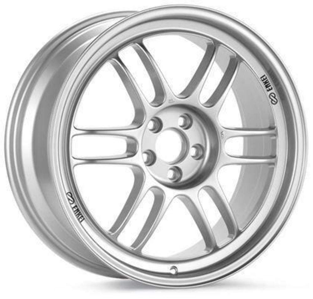 Enkei 3796704943SP RPF1 Racing Wheel 16x7 43 4x100 Silver Paint