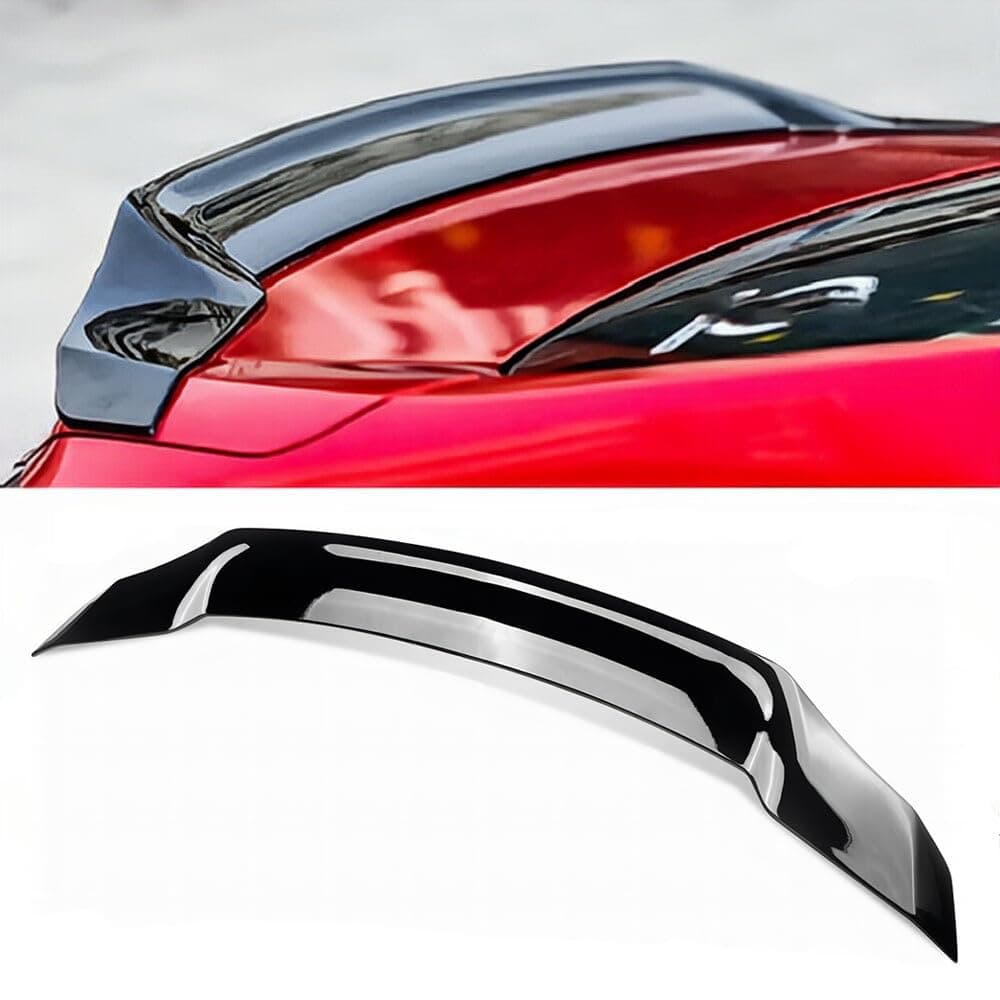 WheelX Rear Spoiler Compatible with 20182022 Honda Accord R Style Duckbill Fits for 2018 2019 2020 2021 2022 Exterior Trunk JDM Highkick Wing Lip Glossy Black