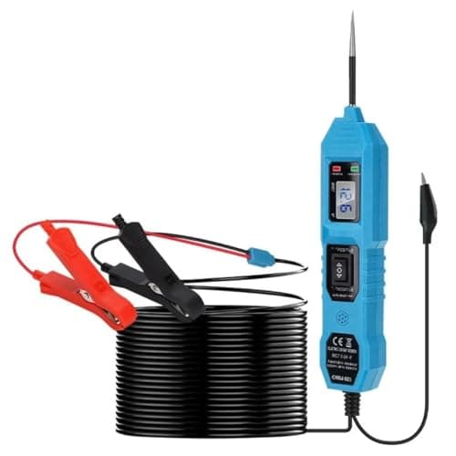 Serplex® Multifunctional Car Circuit Tester with LED, 3.5-36V AC/DC Car Power Tester with Buzzer, Electrical Tester Digital Display Short Circuit Finder for Continuity Testing, Trailer Lights Testing