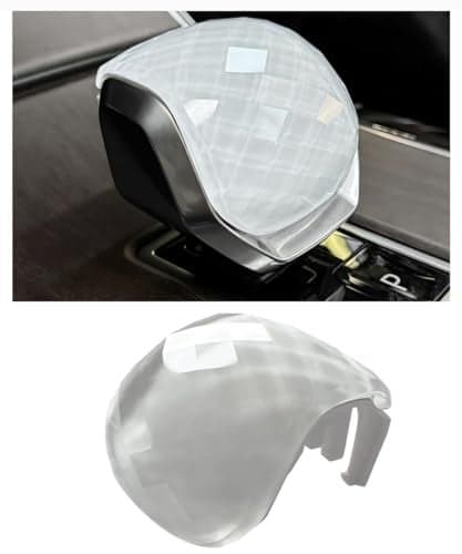 Egreat Crystal Gear Shift Knob Cover Trim Compatible with Land Rover Range Rover SportVogue 20232025Discovery 5VELAR 20212025 Interior Accessories White