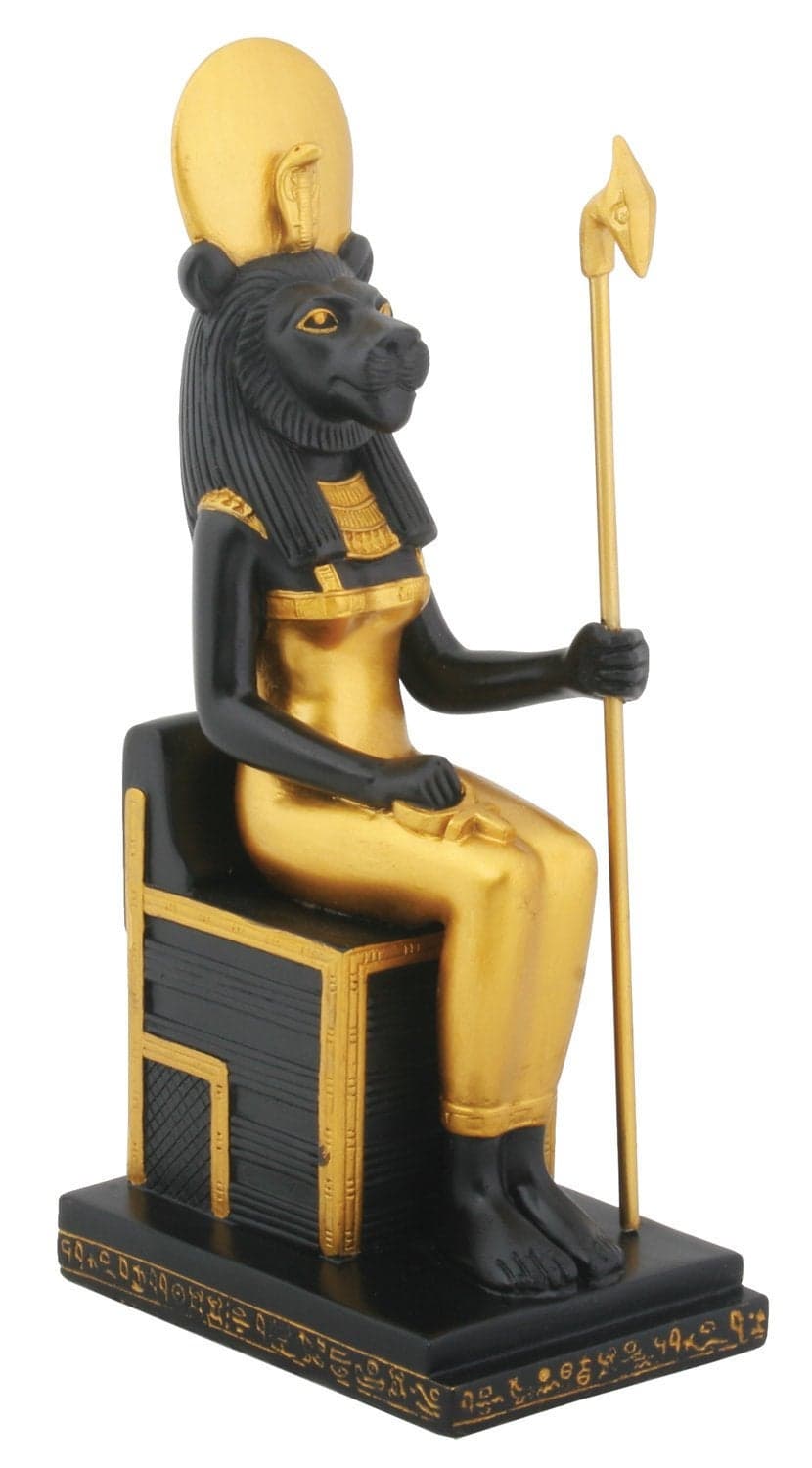 Sitting Sekhmet Collectible Figurine Egypt