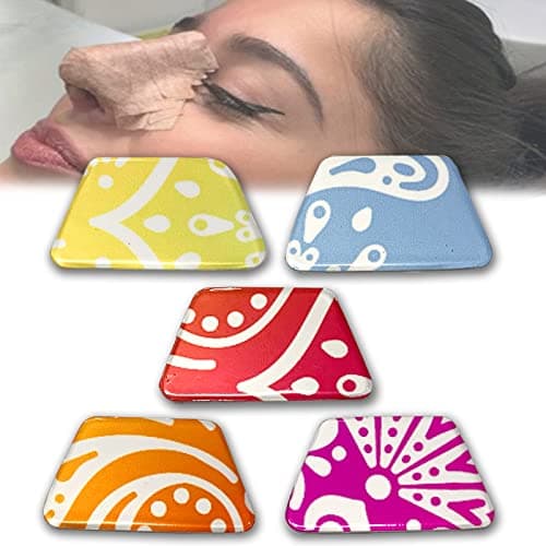 MUROCEA Aluminum Nasal Splints, External Nose Support Protector for Rhinoplasty Septoplasty, Nose Brace Fracture, ENT, Orthopedic Immobilization, Random Pattern (L)