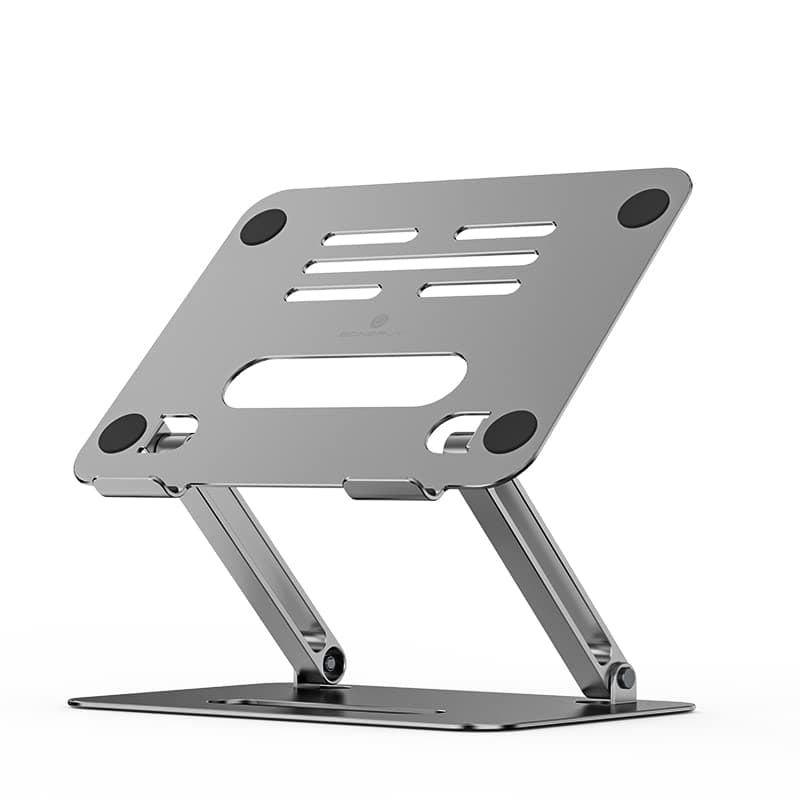 Red Lemon Laptop Stand Aluminum Alloy Foldable Height Adjustable Laptop Bracket Laptop Heat Sink Holder P43 Silver