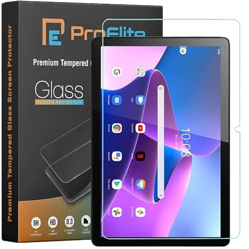ProElite Premium Tempered Glass Screen Protector for Lenovo Tab M10 FHD 3rd Gen 10.1 inch