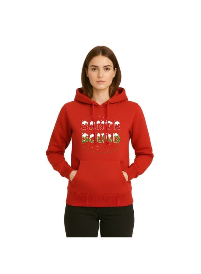 Christmas Hoodies For Women–Soft Cotton Pullover Hoodie With Drawstring–Long Sleeve Hoodie For Winter–Ideal For Holiday Celebrations,Casual Wear — M