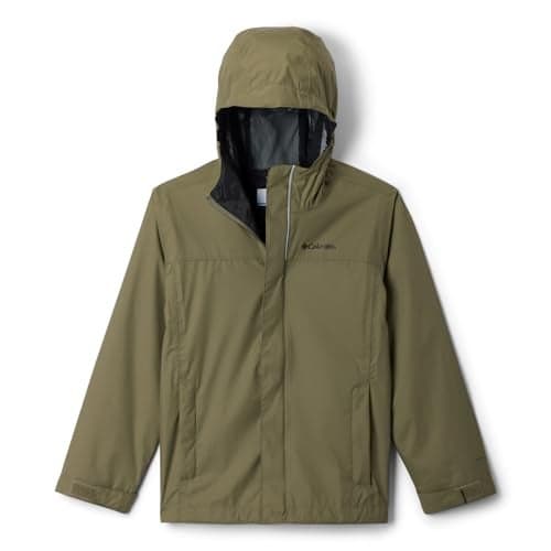 Columbia Youth Boys Watertight II Jacket, Stone Green, X-Small