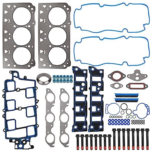 Head Gasket Set with Head Bolts for 19972005 Buick Lesabre Park Avenue Allure Lacrosse Regal Riviera for Oldsmobile Lss for Bonneville Grand Prix 19982005 for Chevrolet Monte Carlo Lumina Impala