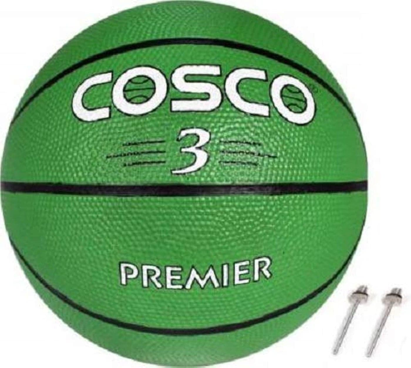 Cosco Premier Basketball (Green, Size: 3)