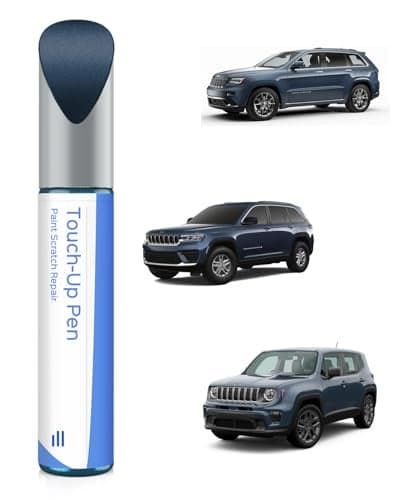 PARTS4EV PBFTBF Slate Blue Pearl Touch Up Paint Compatible with Jeep Exact Match Chips and Nicks Touch Up