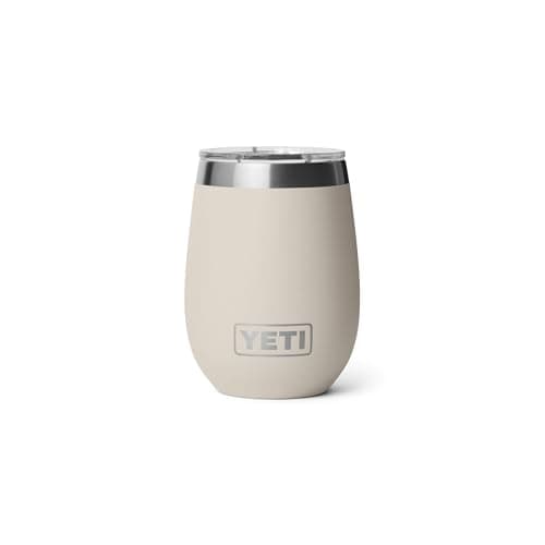YETI Rambler 10 oz Wine Ceramic Lined Tumbler, Cape Taupe