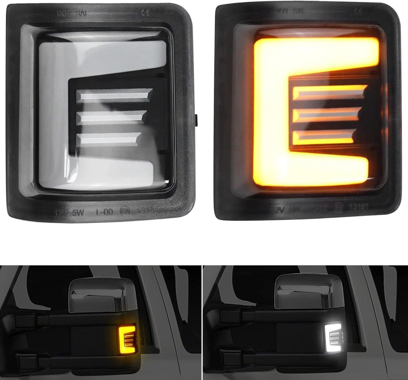 autboom Switchback Side Mirror Turn Signal & Running Light