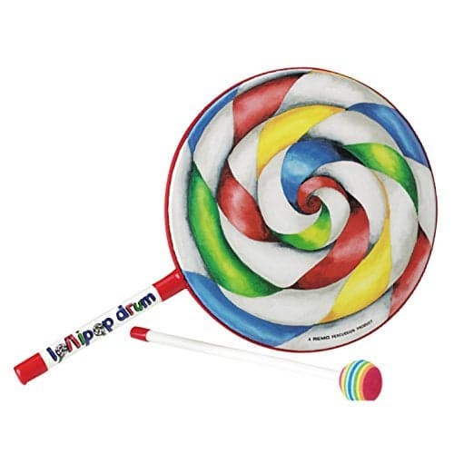 Remo ET-7108-00 Kids Percussion Lollipop Drum, 8"