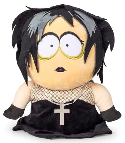 South Park Goth Kid Henrietta Plush Pillow Buddy Super Soft Character Pillow Polyester Microfiber 23 Inches