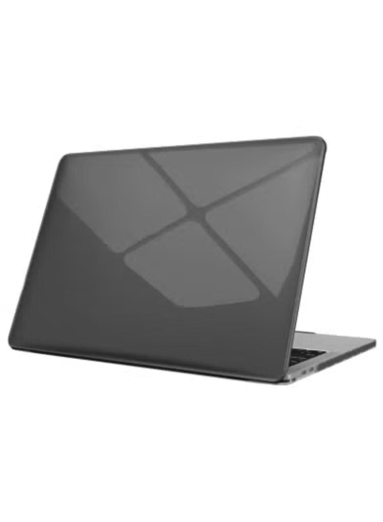 Hard Shell Compatible with MacBook Pro 13 Inch Case 2016-2023 Release M2 Chip A2338/M1 A2251 A2289 A2159 A1989 A1706 A1708 Plastic Hard Shell Case Protective Cover (Clear/Black)