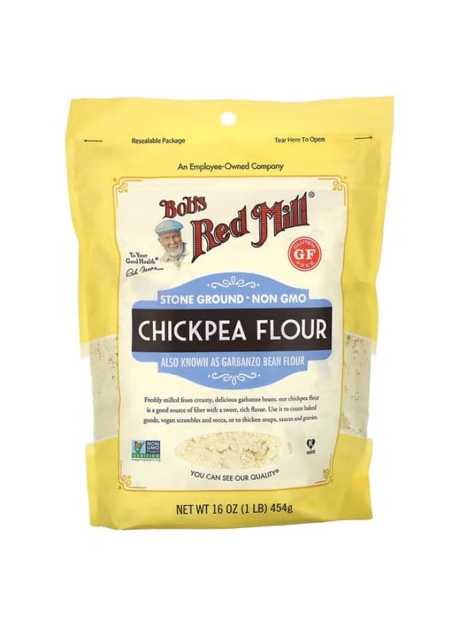 Bob's Red Mill, Chickpea Flour, Gluten Free, 1 lb (454 g)