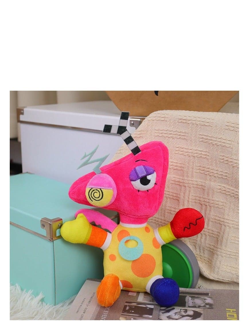 The Amazing Digital Circus Plush Doll - Cute Cartoon Stuffed Animal Plushie Doll Perfect Collectible Toy for Kids and Fans Ideal Birthday Gift