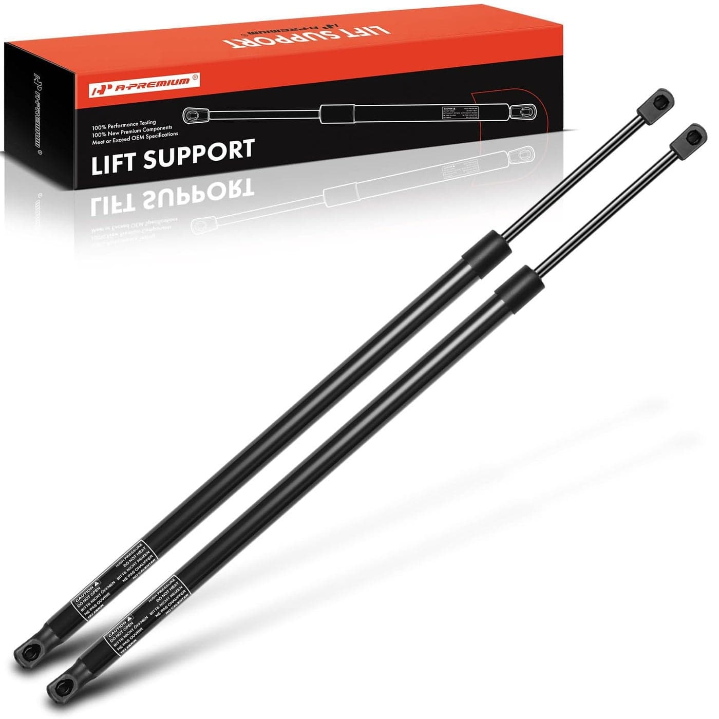 APremium Tailgate Rear Liftgate Lift Supports Shock Struts Compatible with Select Dodge Models Durango 20112016 Sport Utility with Power Liftgate Replace 68083196AC 68031865AD 2PC Set