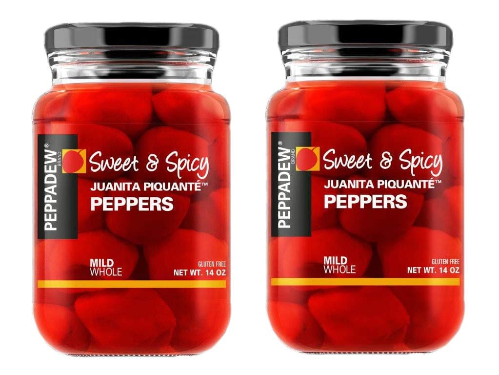 Peppadew Piquant Mild Sweet Spicy Peppers 400g Pack 2
