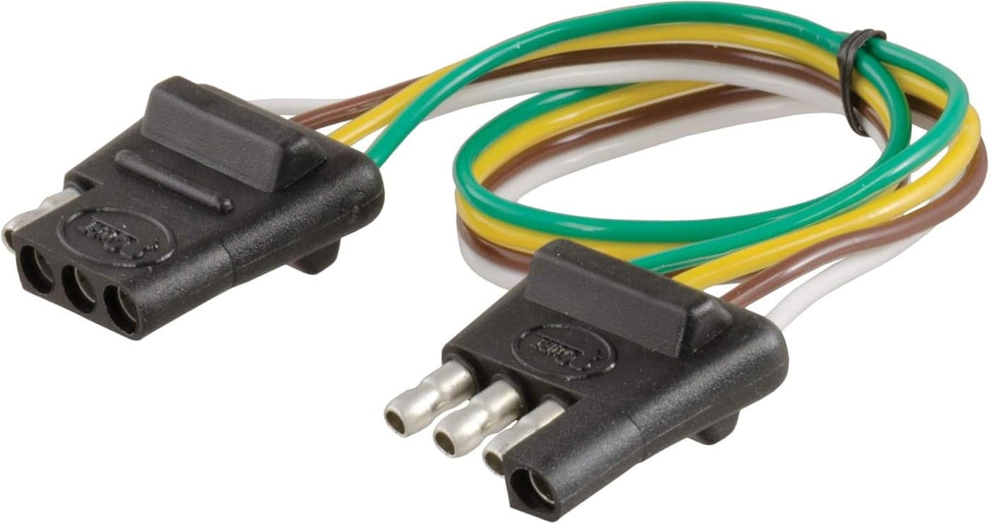 CURT 58380 4-Pin Flat Wiring Harness