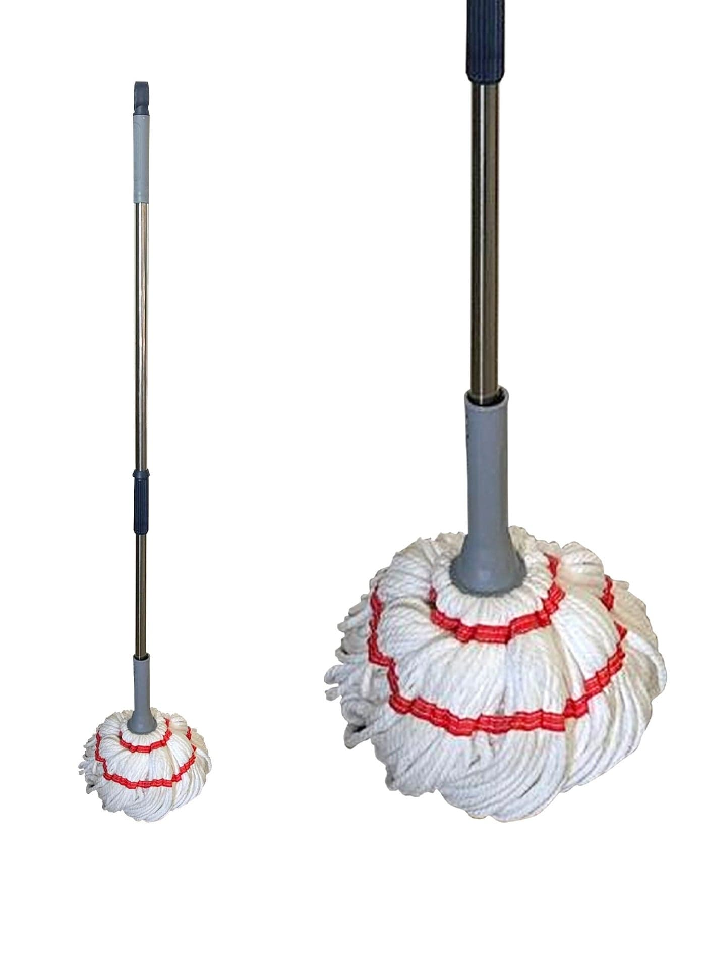 Delcasa Microfiber Twist Mop- DC3468/ with Stainless steel Handle