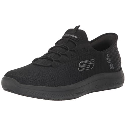 Skechers Men's Summits Colsin Sr Hands Free Slip -Ins, BBK, 10