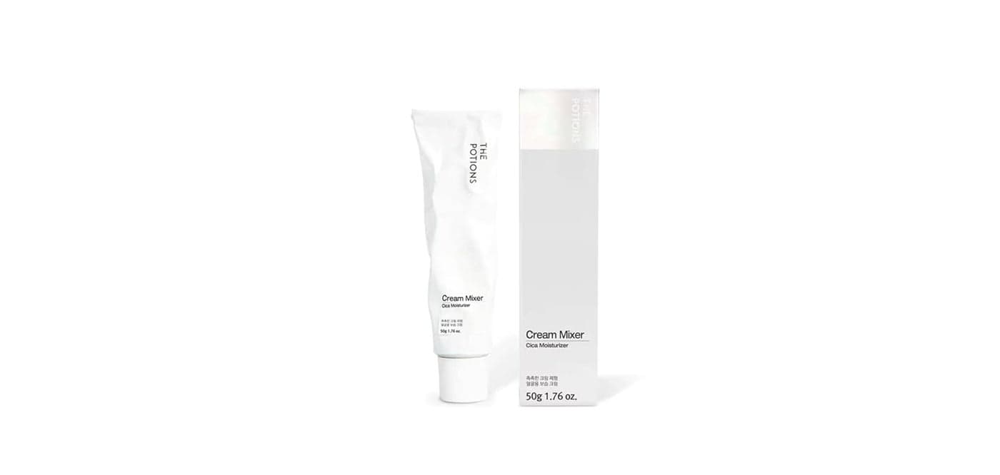 The Potions Cica Complex Moisturizer Cream Mixer for Skincare l Korean Skincare Crueltyfree Hypoallergenic 50g