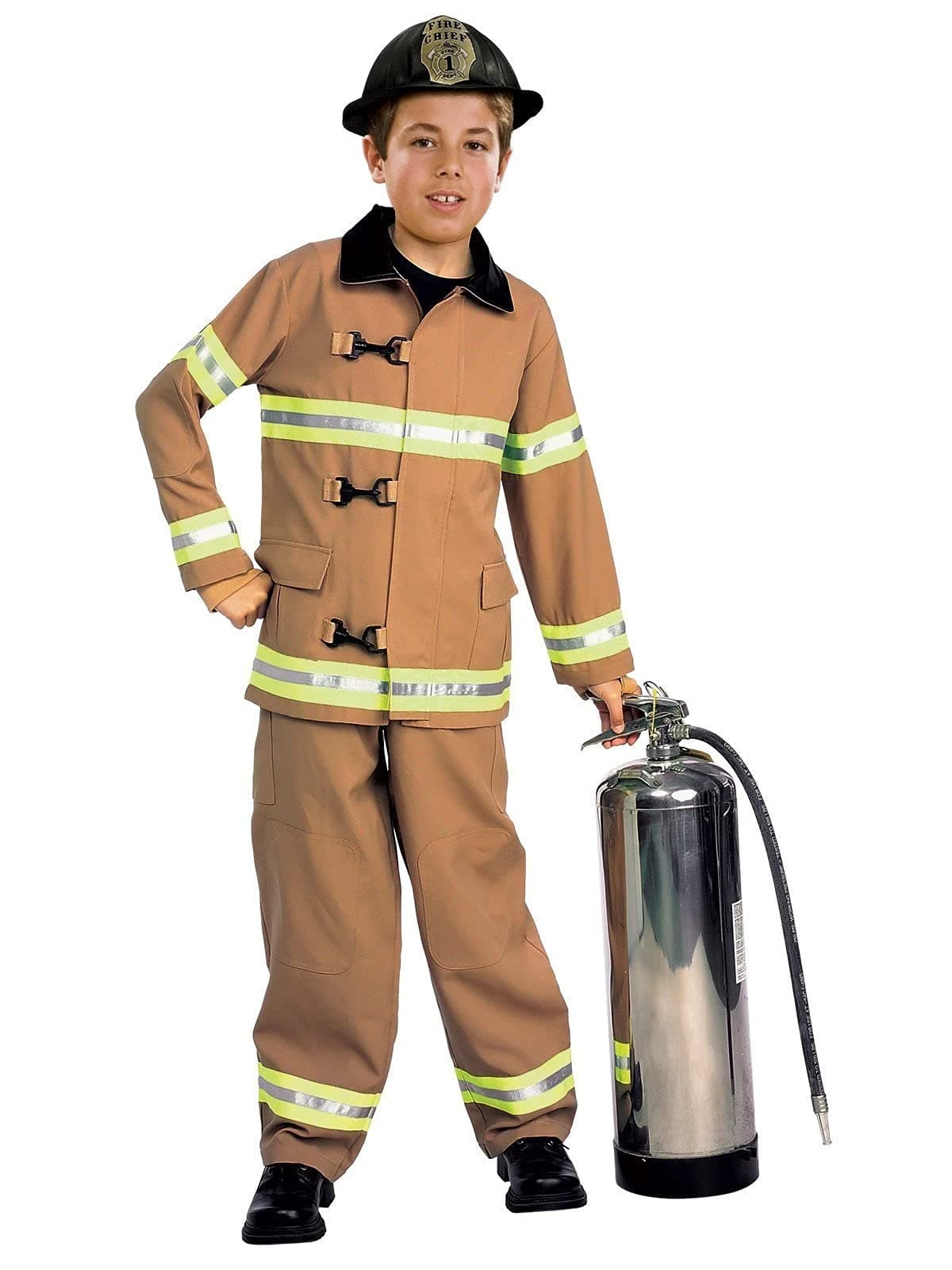 Rubies Child's Young Heroes Fire Fighter Costume, Medium