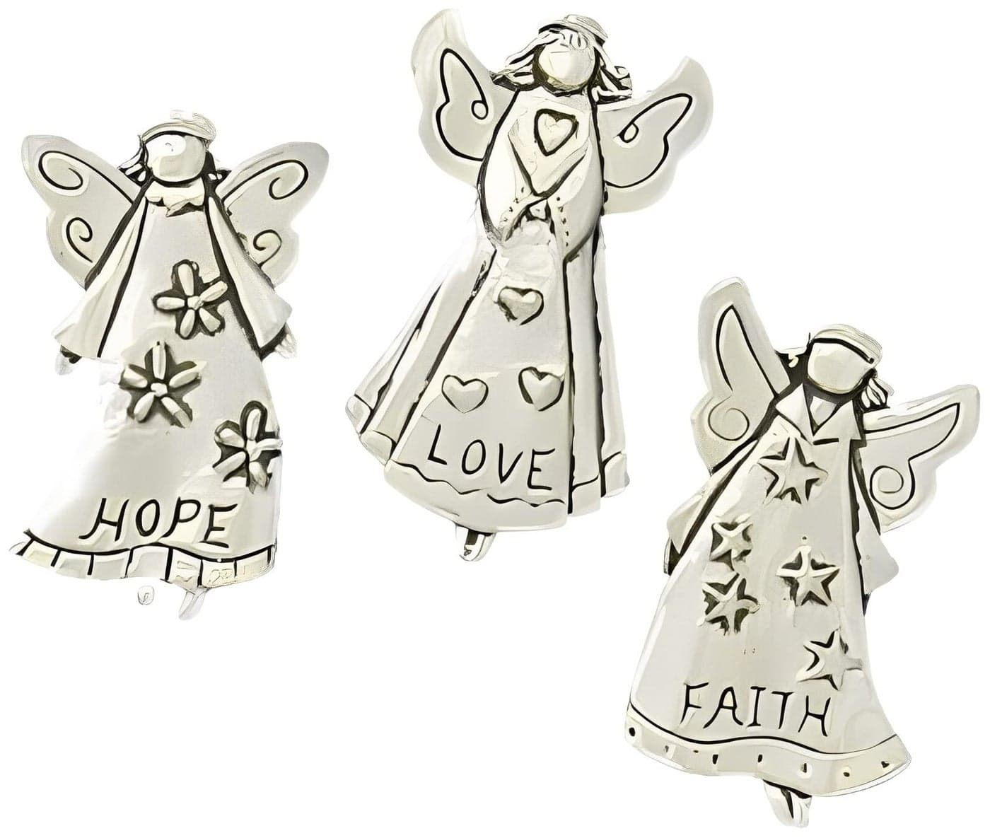 Basic Spirit Hope Angels Med Magnet Set Boxed