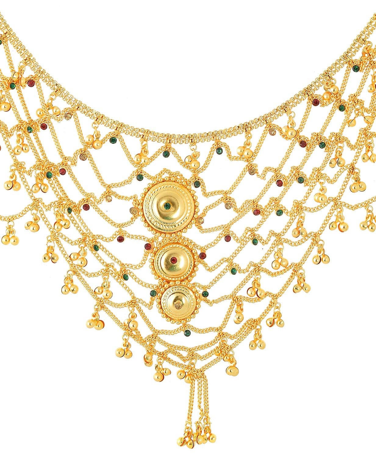 Handicraft Kottage Waist Chain for Women | Gold Plated Body Chain for Women | Adjustable Waist Chain Kamarbandh | Traditional Bridal Jewelry For Marrige/Wedding Party