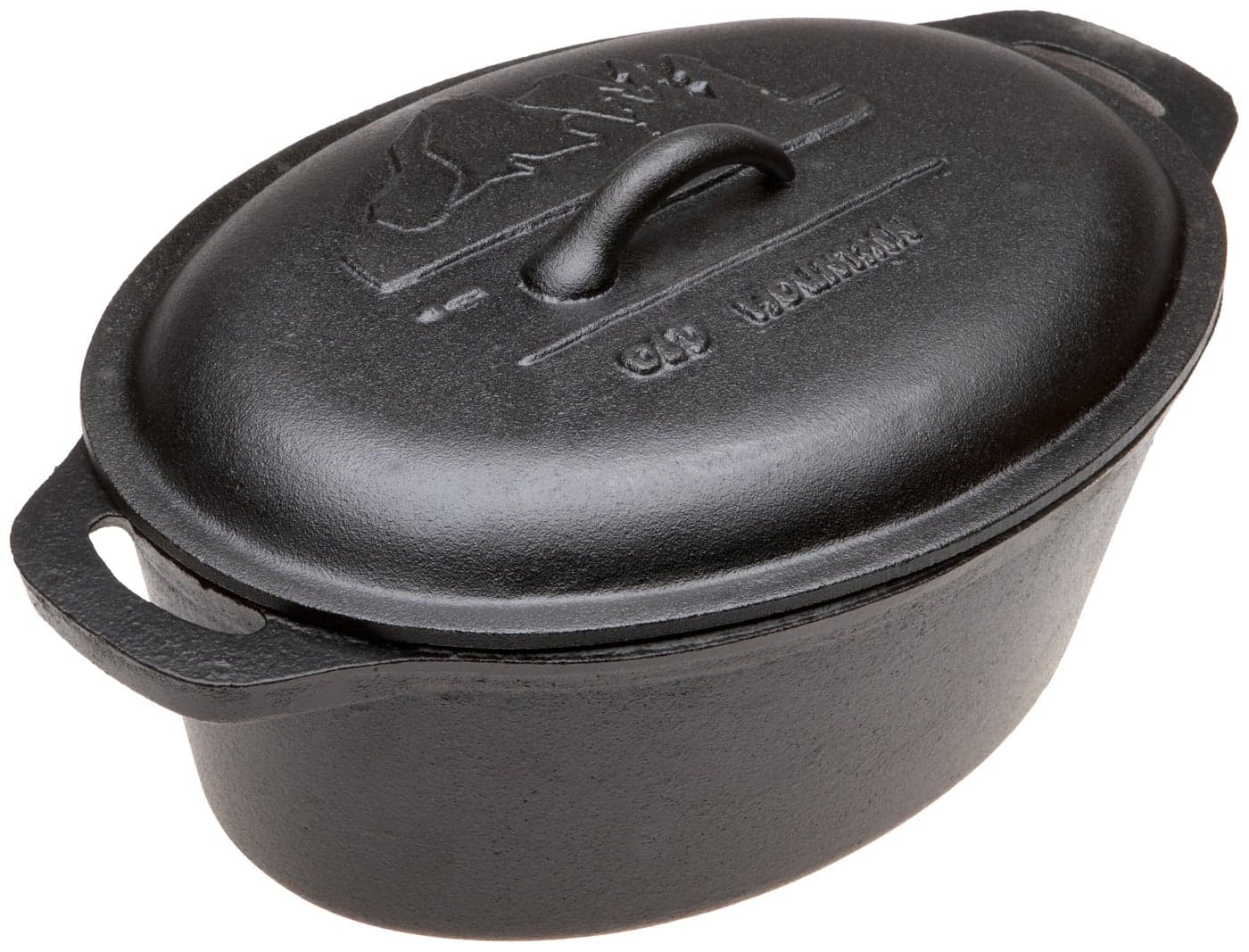 Old Mountain 4Qt PreSeasoned Casserole with Dome Lid