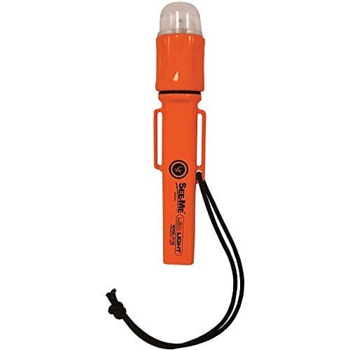 ust See-Me 1.0 Waterproof 20 Lumen Steady-On LED Light for Emergency, Camping, Hiking and Outdoor Survival, Orange, One Size (20-51150-08)