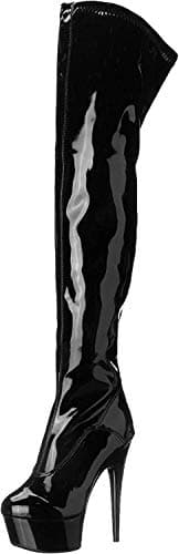 Ellie Shoes Women's 609-Fantasy Boot, Black, 9 M US