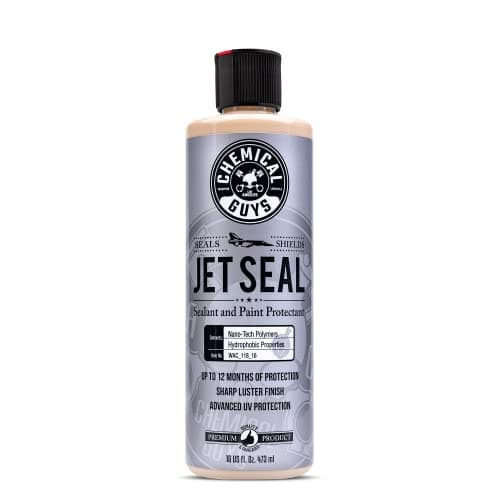 Chemical Guys JetSeal AntiCorrosion Sealant Paint Protectant Advanced Car Paint Sealant for Trucks Motorcycles SUVs RVs Provides Durable Protection High Gloss Finish 16 oz