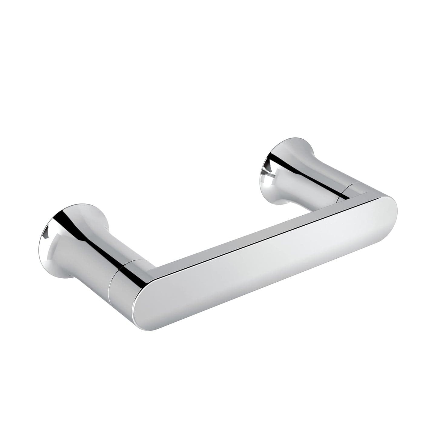 Moen Genta LX Chrome Modern Wall Mount Pivoting Toilet Paper Holder, Modern Toilet Roll Holder for Bathroom, BH3808CH