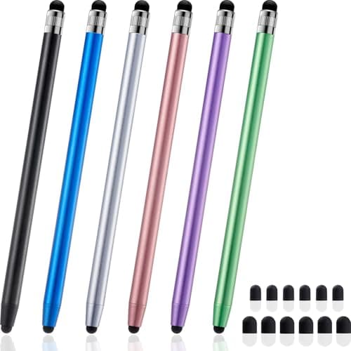 ChaoQ Stylus Pen for Touchscreen, 6pcs High Sensitivity and Precision Stylus Pen for iPad iPhone Android Suitable for All Touch Screens