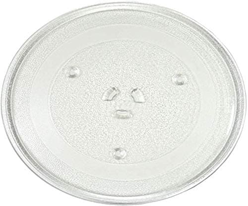 HQRP 1125 285cm Glass Turntable Tray Compatible with Samsung DE6300624A ME11A7510DG ME16A4021AS ME17H703SHW SMH1713B Kenmore 40185044110 40185043010 Microwave Oven Plate 285mm 1114 inch