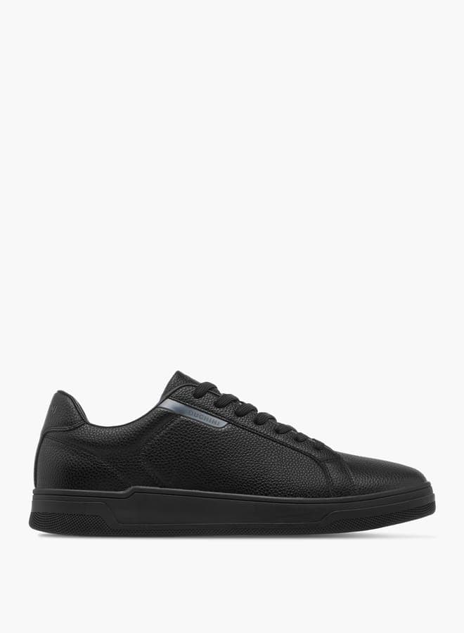 Men's Panelled Lace-Up Sneakers