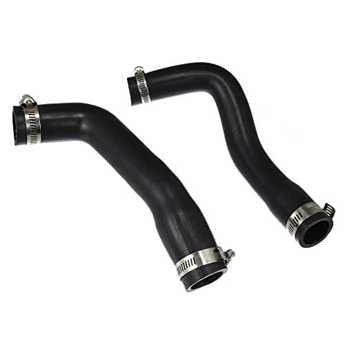 X AUTOHAUX Fuel Fill and Vent Hose Kit 52040081 52040079 for Jeep Wrangler 19871995 20 Gallon Fuel Tank Vent Hose Fuel Tank Filler Pipe Hard Resistant Rubber wStainless Steel Clamps