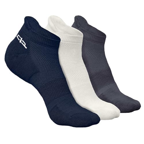 HEELIUM Men Bamboo Ankle Socks | Odour-Free And Breathable | Padded Base And Anti-Bacterial | 3X Softer Than Regular Socks, Assorted