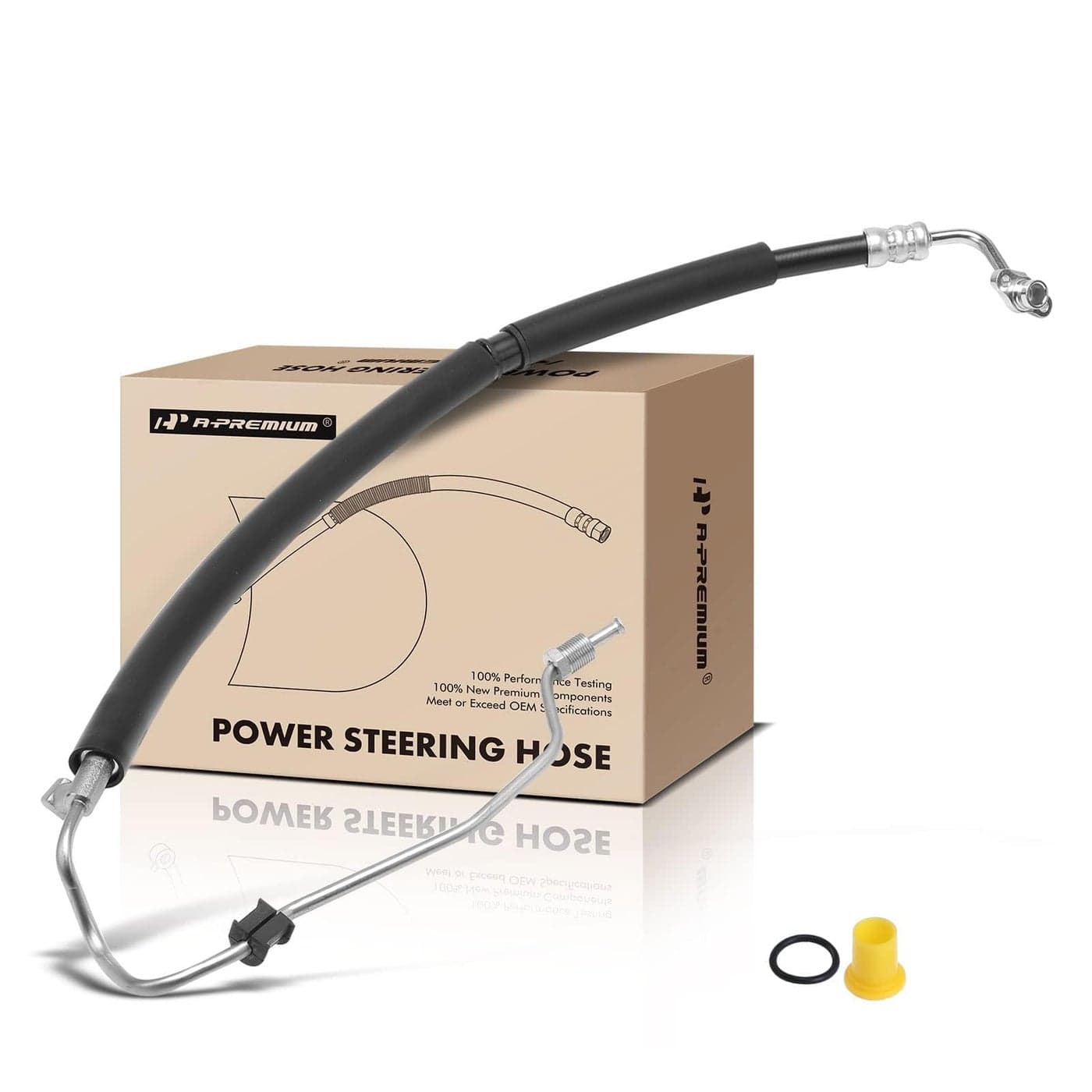 APremium Power Steering Pressure Hose Line Assembly Fit for Honda Civic L4 18L 20062011 Acura CSX L4 20L 20062011 with Oring Pump To Rack