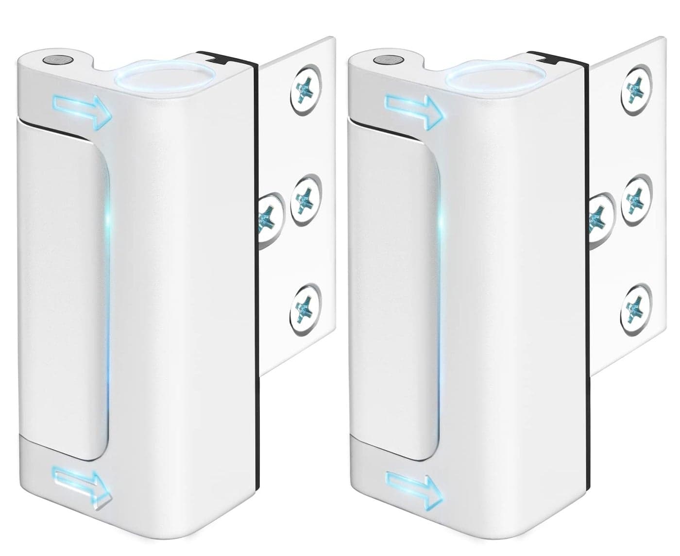 Door Lock for Front Door Kids Safety - Home Security Door Reinforcement Locks Child Proof for Doors Latches for Top of Inside Childproof Flip for Night Bedrooms Apartment Add Extra Lock
