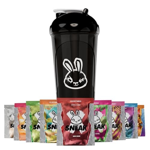 SNEAK Energy Drink Starter Pack 9 Sachets with Shaker No Sugar No Nasties Just Natural Caffeine FocusBoosting Nootropics