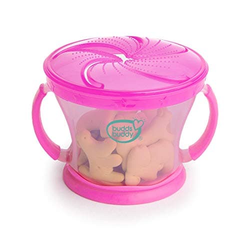 BuddsBuddy Premium Snack Dispenser, BB7113 (Pink)