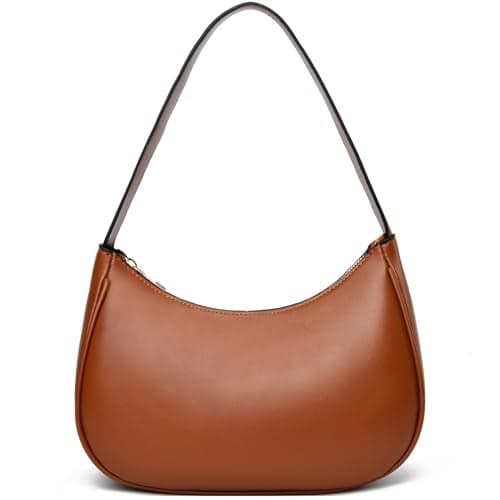 BAIKELI Crescent Shoulder Bags for Women Small Shoulder Purse Handbag Retro Classic Clutch Hobo Tote Bag Underarm Purse
