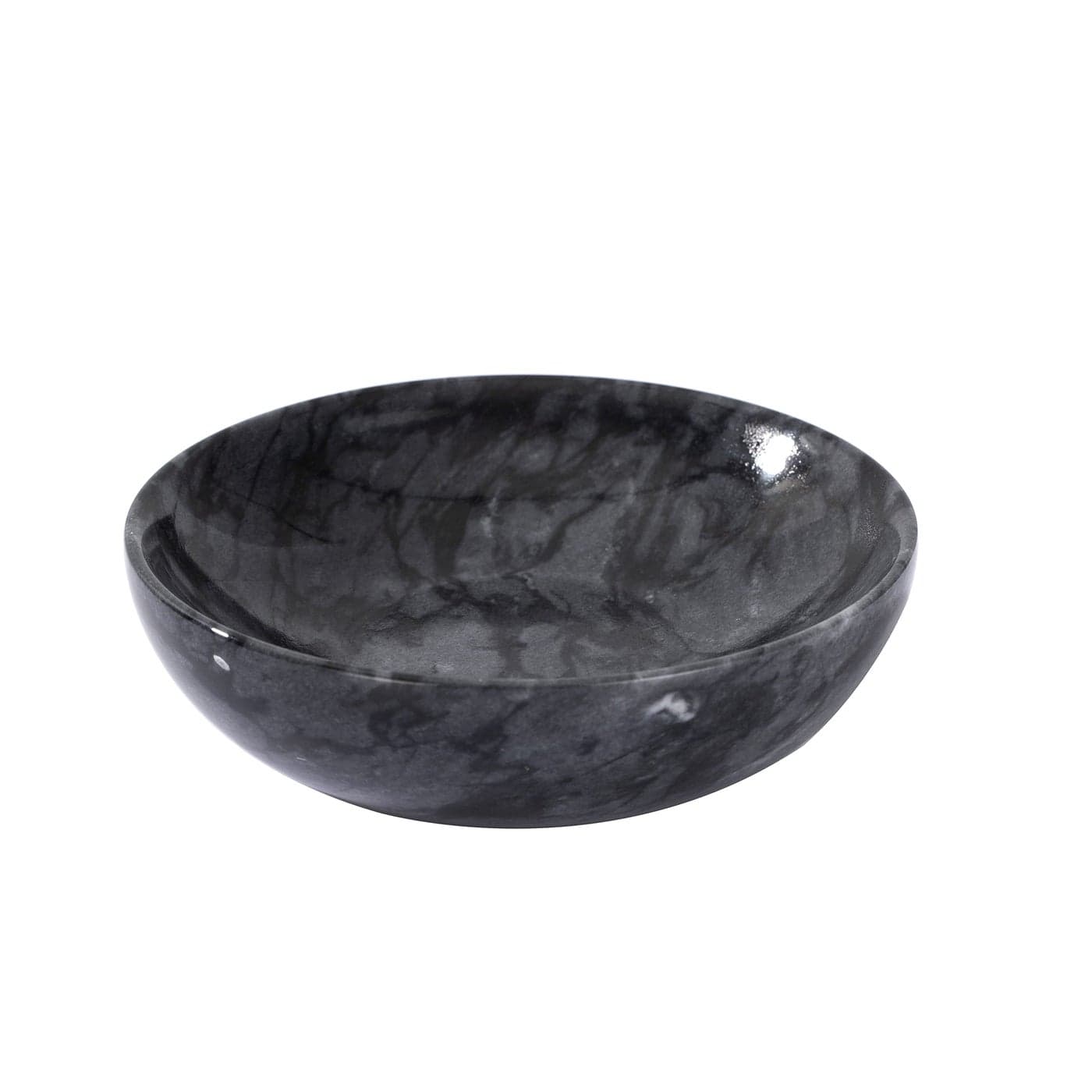 CM CHIC MONDAY 472 Inch Small Decorative Bowls Natural Marble Decorative Bowls for Home Decor Key Bowl Coffee Tables Centerpiece Soap Serving Bowl Incense Burner Smudge Bowl