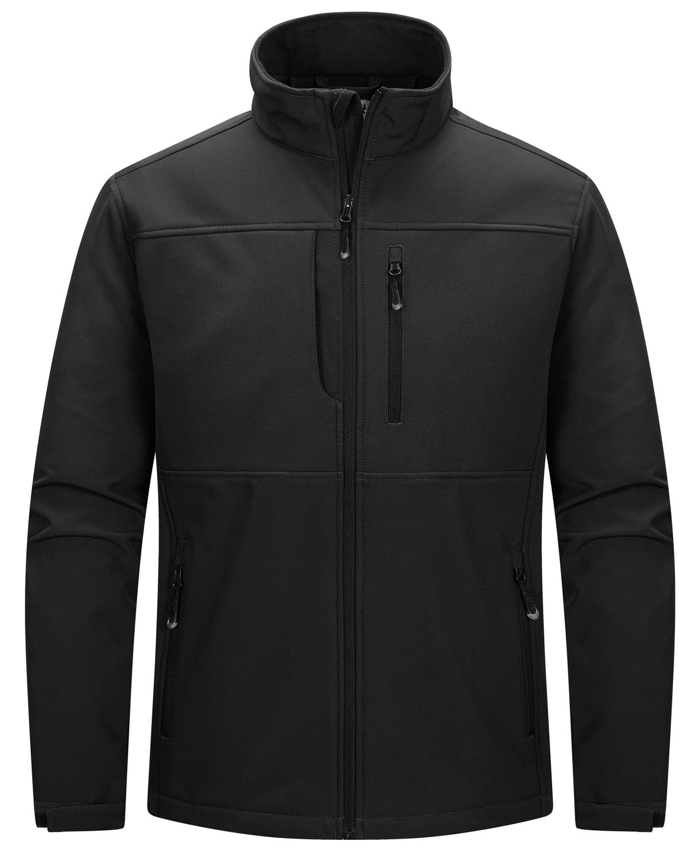 33,000ft Men's Lightweight Softshell Jacket Warm Fleece Lined Windbreaker Waterproof Soft Shell for Outdoor Hiking