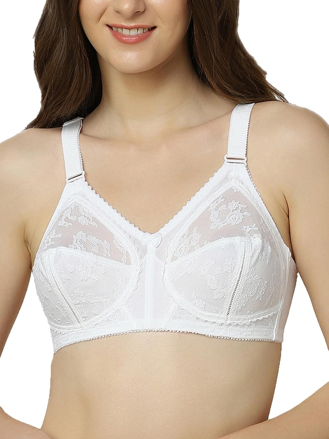 Triumph International Women's Doreen Wireless | Non Padded | Full-Coverage | Big-Cup Bra
