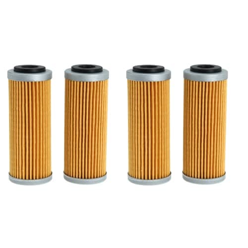 Oil Filter Replace 77338005100 for KTM EXCF 250 350 450 200 530 SXF 250 350 450 505 2008-2022 for Husqvarna Fe 450 2017 (Pack of 4)