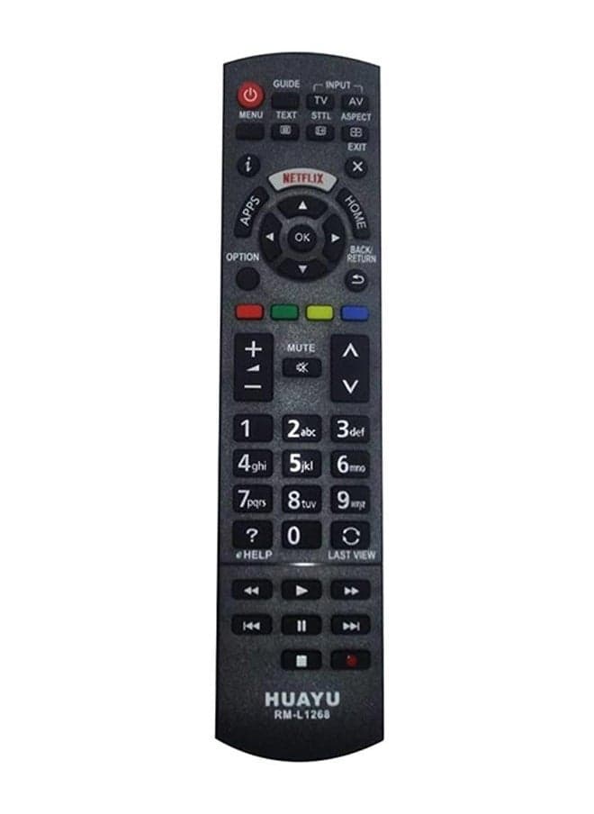 Replacement Remote Control For Panasonic Netflix TV Black