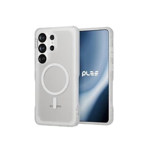 PLES | Arche Magnetic Case, Compatible with Galaxy S26 Ultra, MagSafe Accessories, Military Grade Shockproof, Wireless Charging, No Wobble, Anti-Yellowing, Anti-Scratch